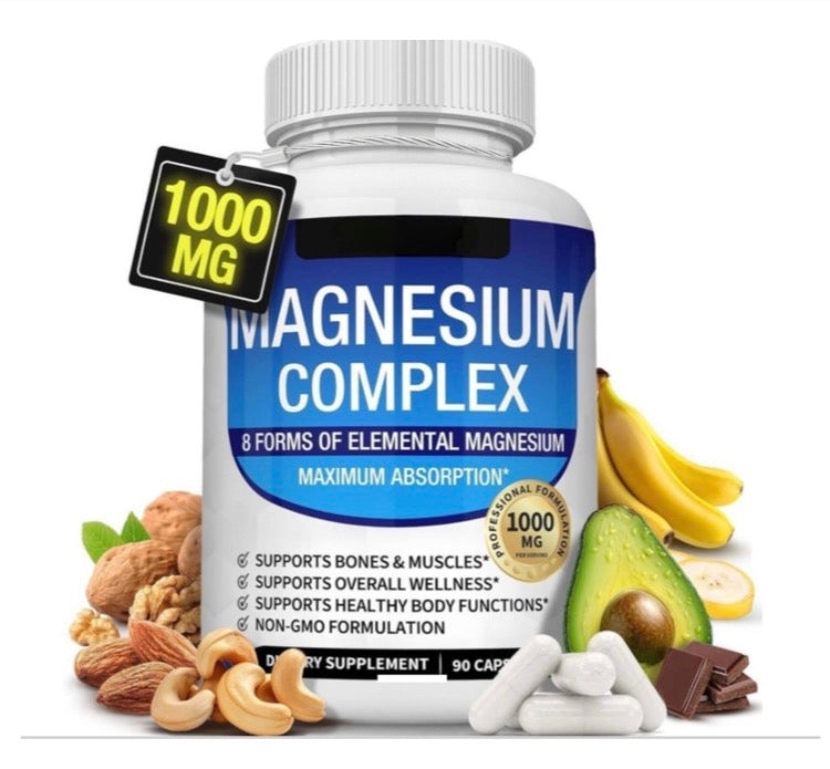Suplemento de Magnésio 1000mg
